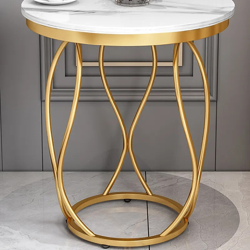 Gilded Living Lounge Bedroom Modern Side Table - waseeh.com