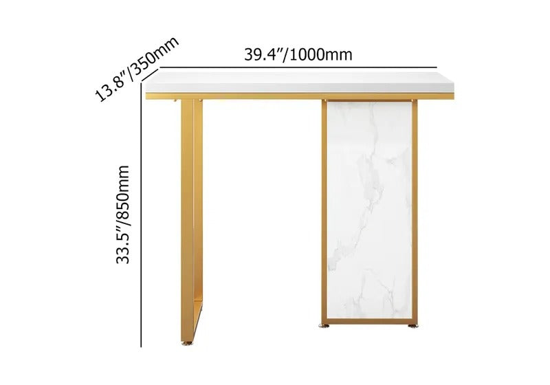 Seyfert Modern Rectangular Living Lounge Drawing Room Entryway Console Table - waseeh.com