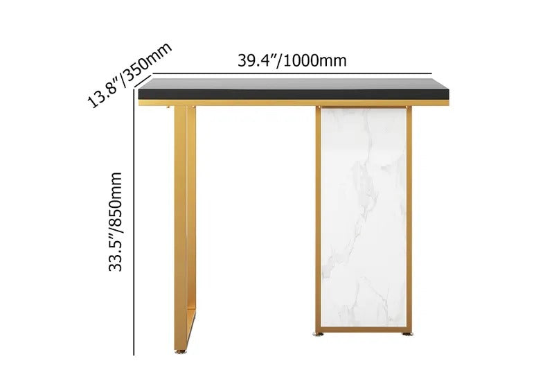 Seyfert Modern Rectangular Living Lounge Drawing Room Entryway Console Table - waseeh.com