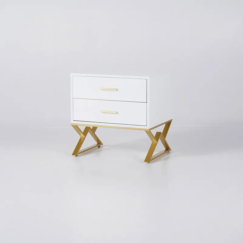 Nugatory Bedroom Lamp Organizer Drawer Side Table - waseeh.com