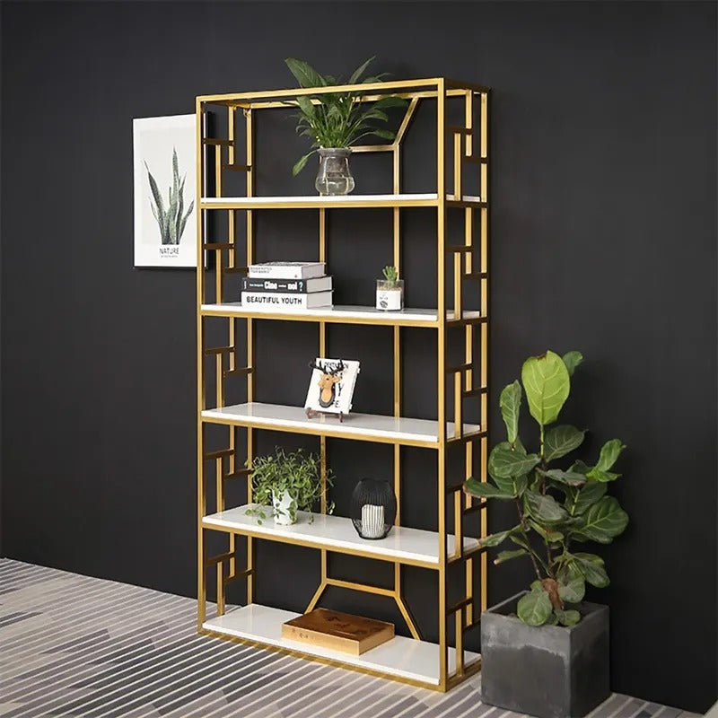 Morass Lounge Living Room Bookcase Organizer Storage Rack - waseeh.com