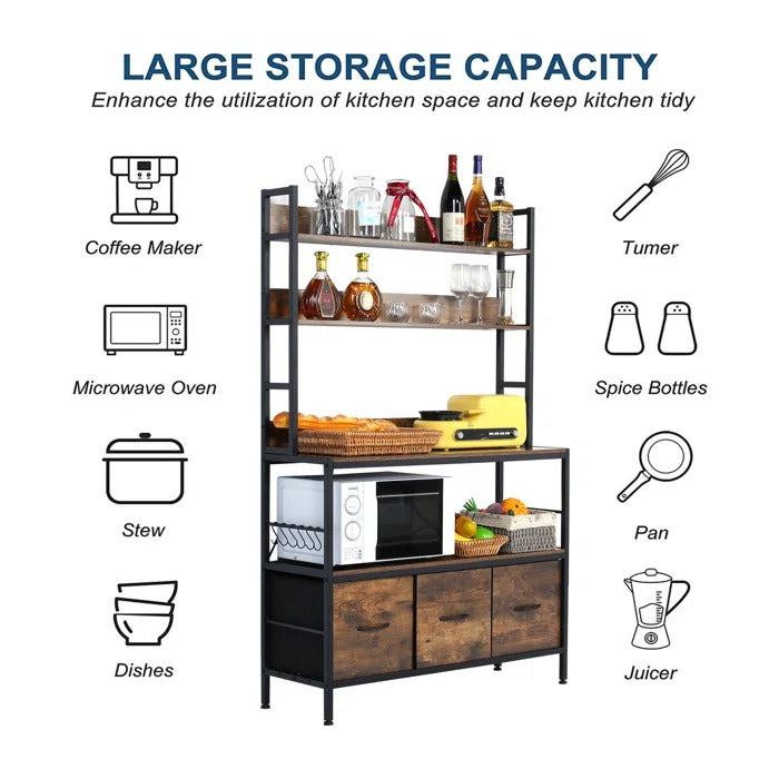 Ruperto Baker's Microwave Spice Cutlery Organizer Storage Rack Decor - waseeh.com