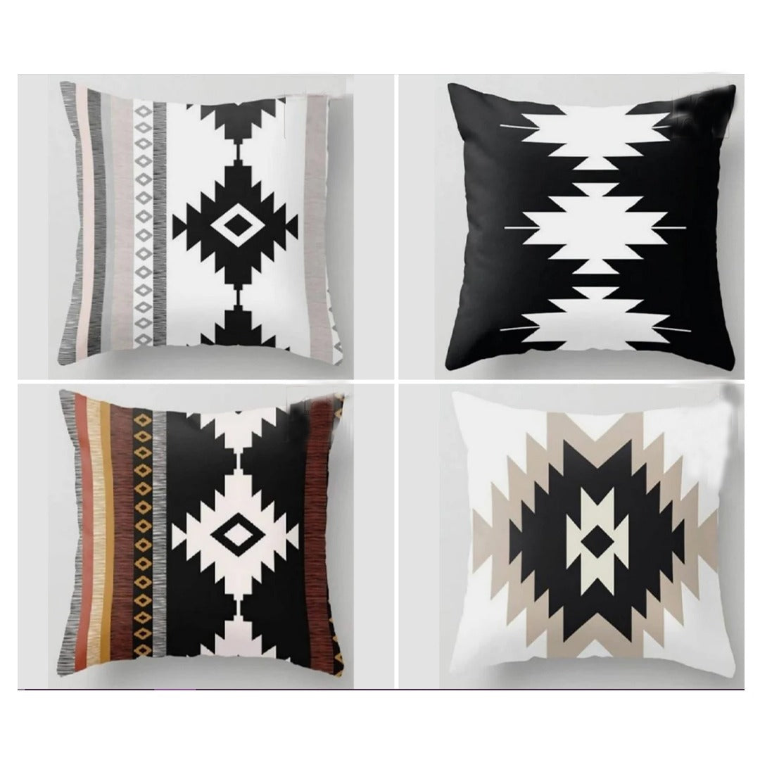 Ikus Retro Cushion Covers (Set of 4)