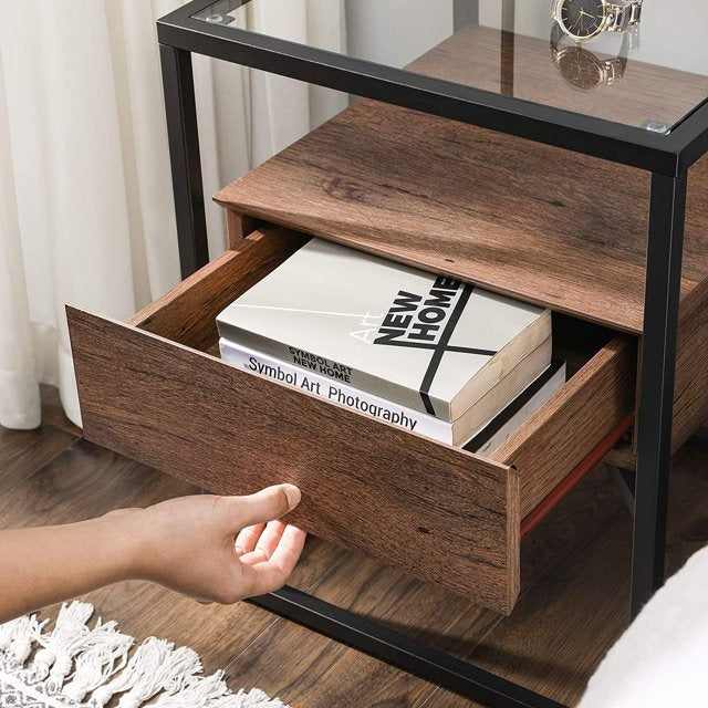 Maccer Living Lounge Bedroom Modern Side Table