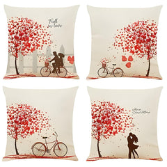 Dingle Living Room Sofa Cushion Covers (Set of 4)