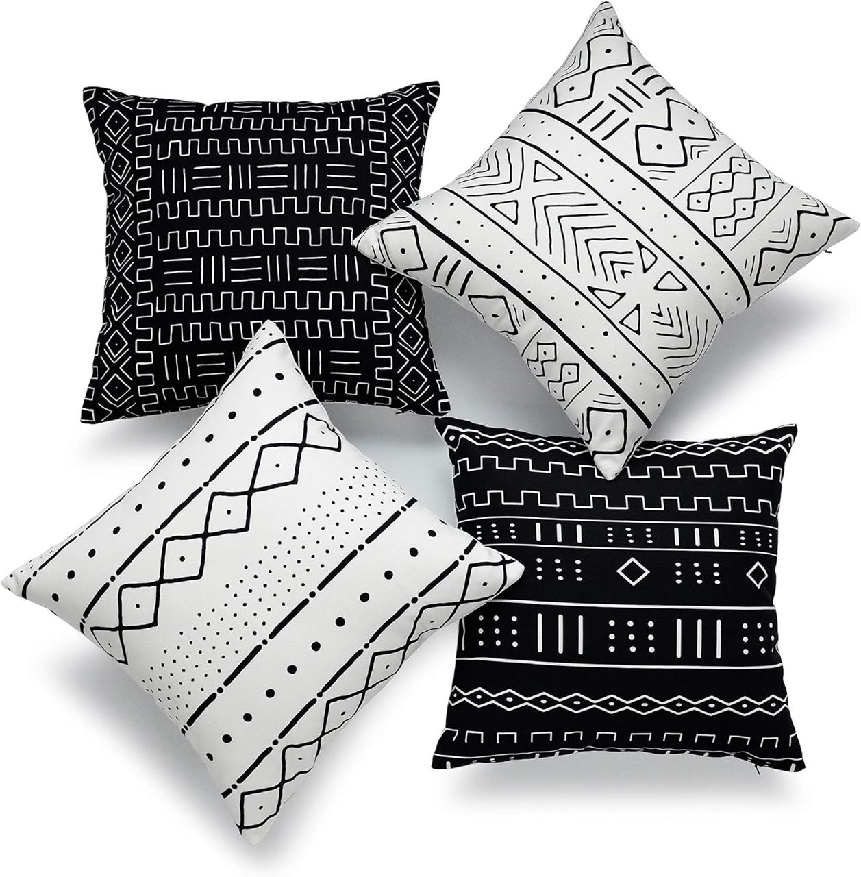 Sedge Living Room Sofa Cushion Covers (Set of 4)