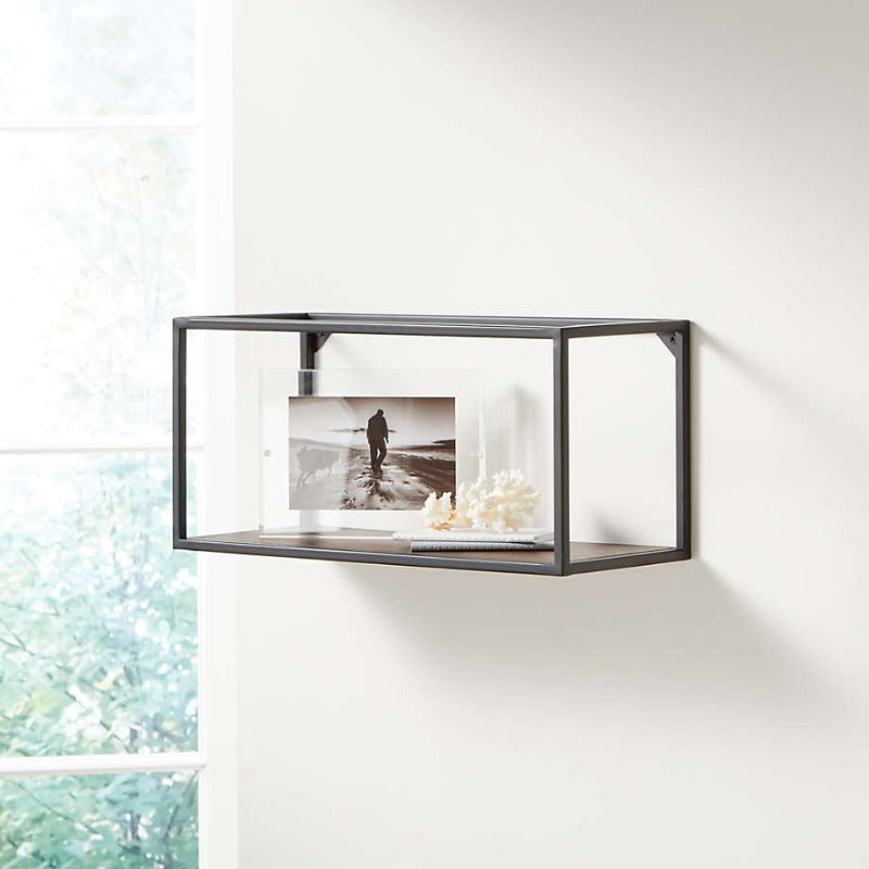 Booker Climbing Lounge Drawing Room Metal Floating Organizer Shelve Decor - waseeh.com