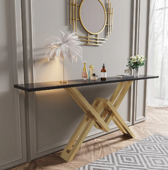 Waterway Lounge Living Room Entryway Console Table - waseeh.com