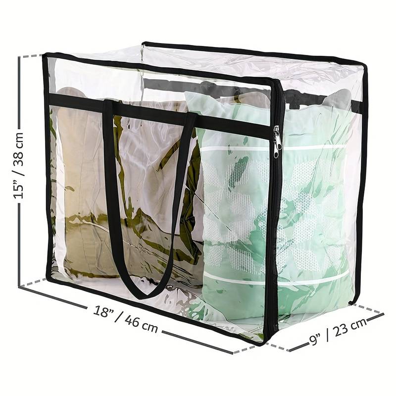 Glassy Clothing Blanket Bedding Duvet Household Storage Bag