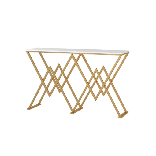 Avant-garde Living Lounge Drawing Room Console Table - waseeh.com