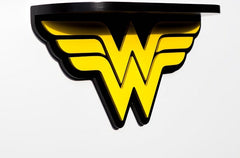 Wonder Women DC Kids Bedroom Floating Organzier Shelve Decor - waseeh.com