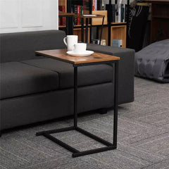 Straight Rectangle Bedside Coffee Laptop Office Table - waseeh.com