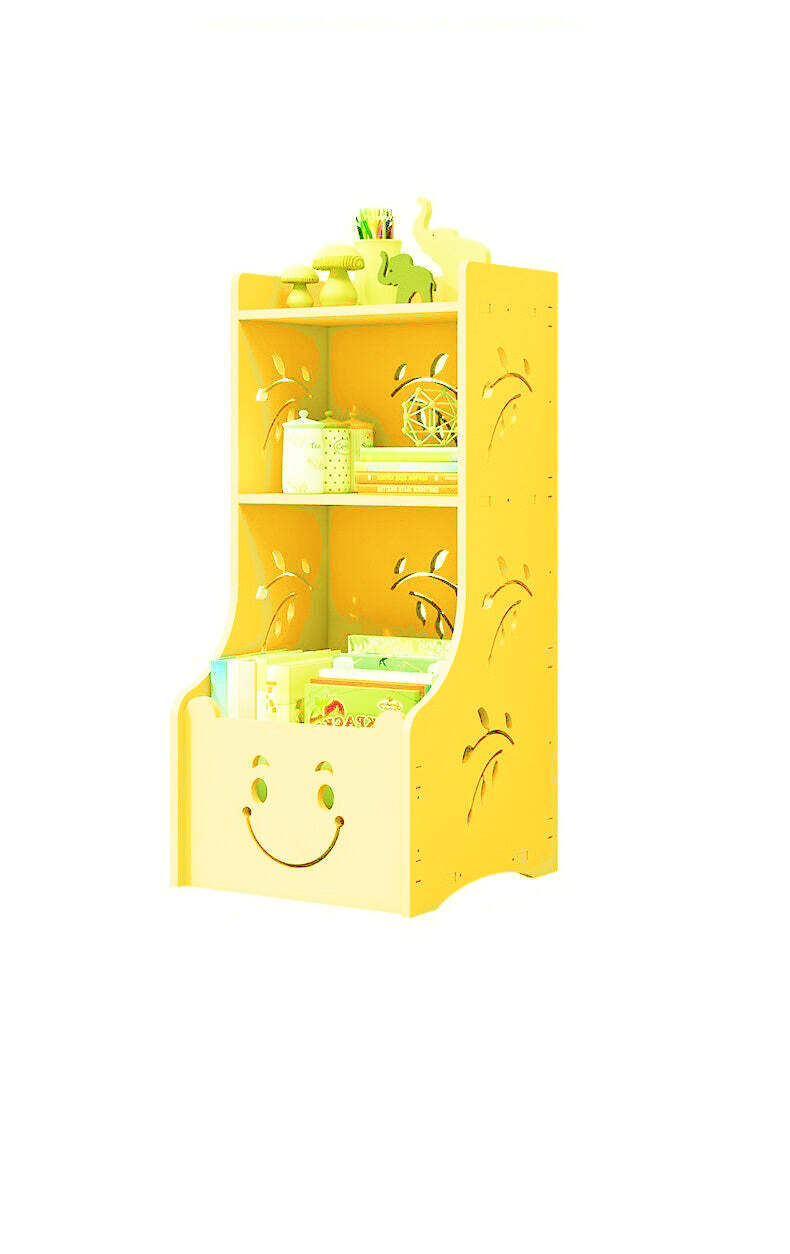 Childrens Bookcase Shelve Bedroom Organizer Storage Rack - waseeh.com