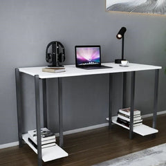 White Aerol Work Writing Home Office Desk Table - waseeh.com