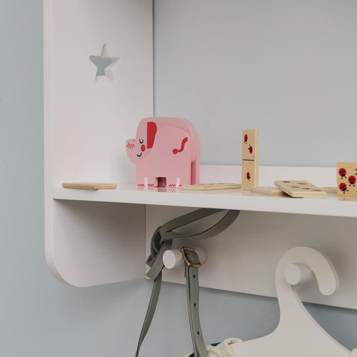 Rustic Star Kids Bedroom Organizer Floating Shelve - waseeh.com