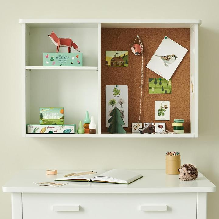 Cork Pinboard Organzier Shelve - waseeh.com