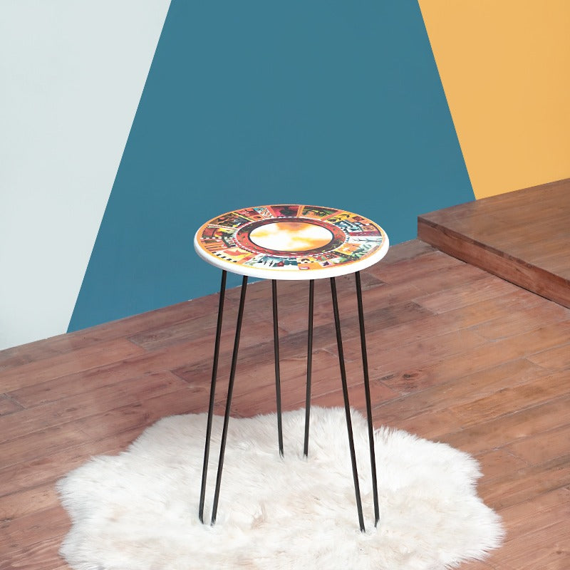 Sierra Madre Living Lounge Coffee Center Side Hairpin Table - waseeh.com