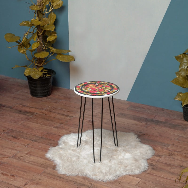 The Roosters Living Lounge Center Side Hairpin Coffee Table - waseeh.com