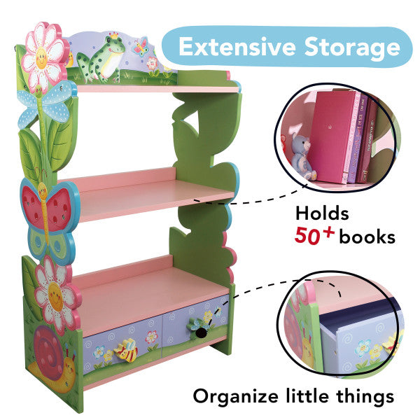 Fantasy Field Children Bookcase Organizer Rack - waseeh.com